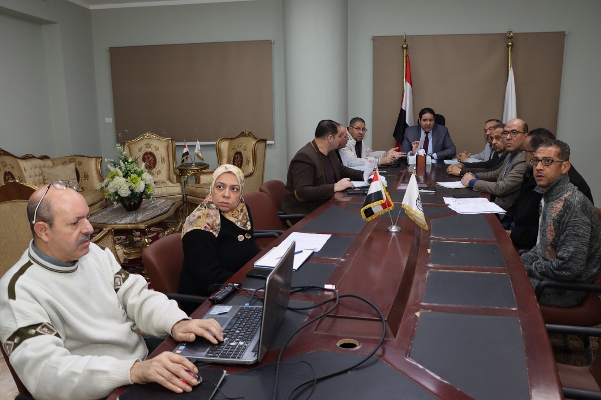 حبش يناقش عدد من ملفات تقنين أراضي أملاك الدولة 