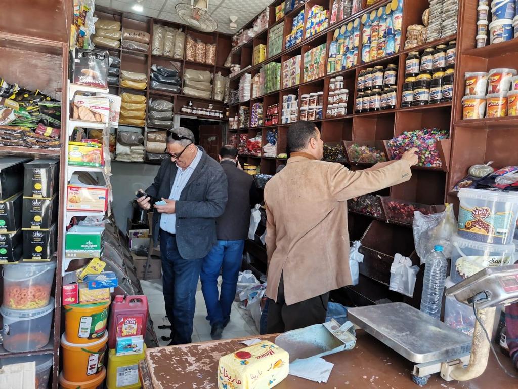 التموين يحرر 134 محضر لمخالفات بالأسواق