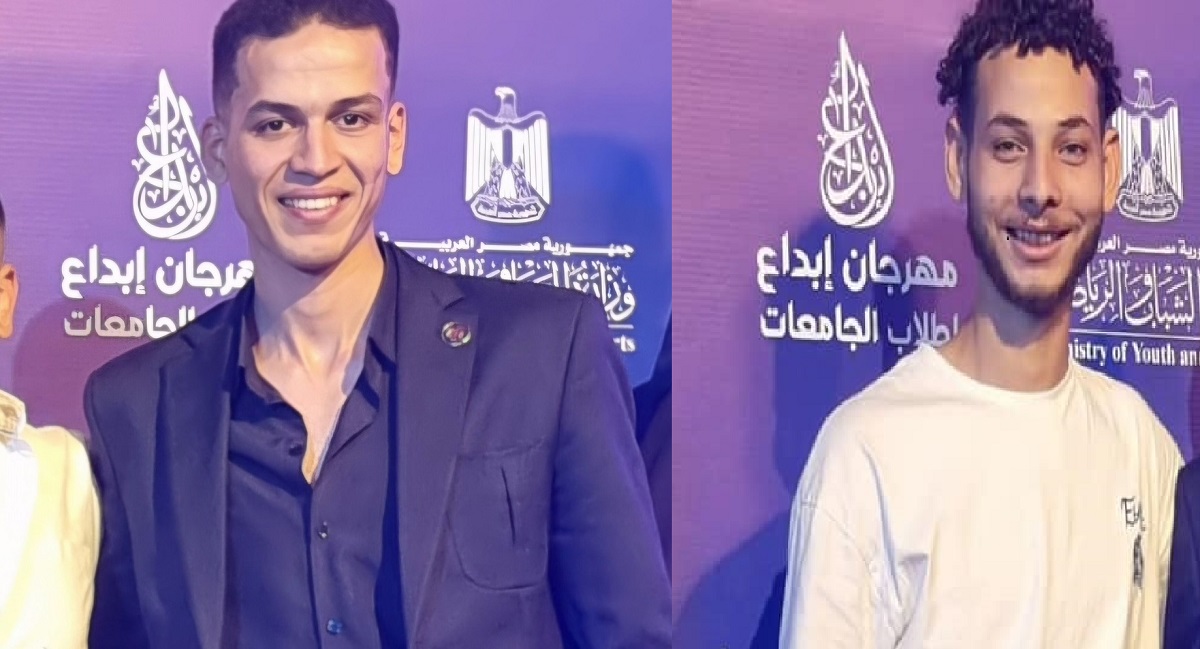 فراج وشوقي يمثلان جامعة بني سويف في إبداع 13