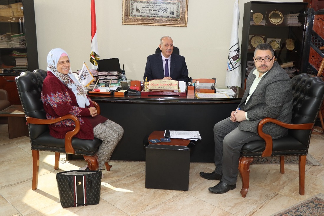 بحث ملفات استحقاقات شركة المياه لدى المصالح الحكومية