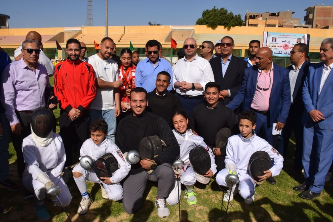 افتتاح مبنى الخدمات والأنشطة بنادي الشبان المسلمين
