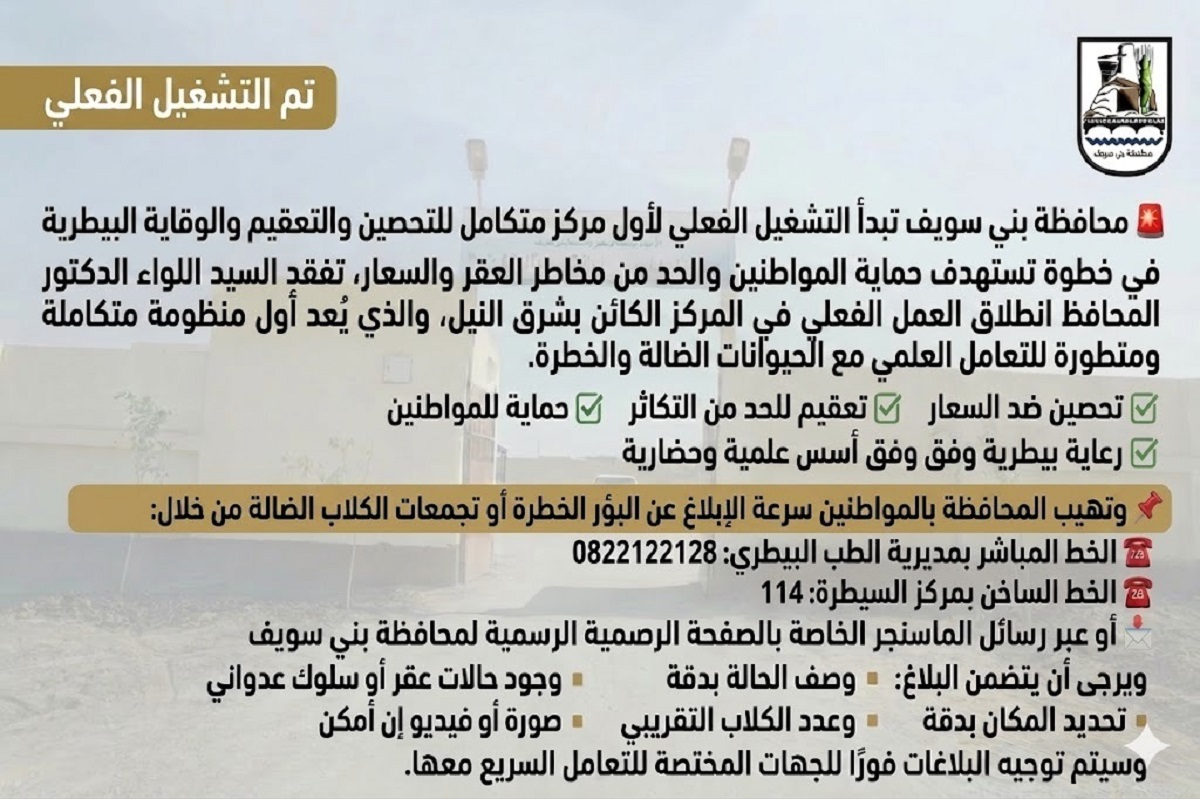 الطب البيطري: الكلاب الضالة خطر مباشر علي حياة المواطنين