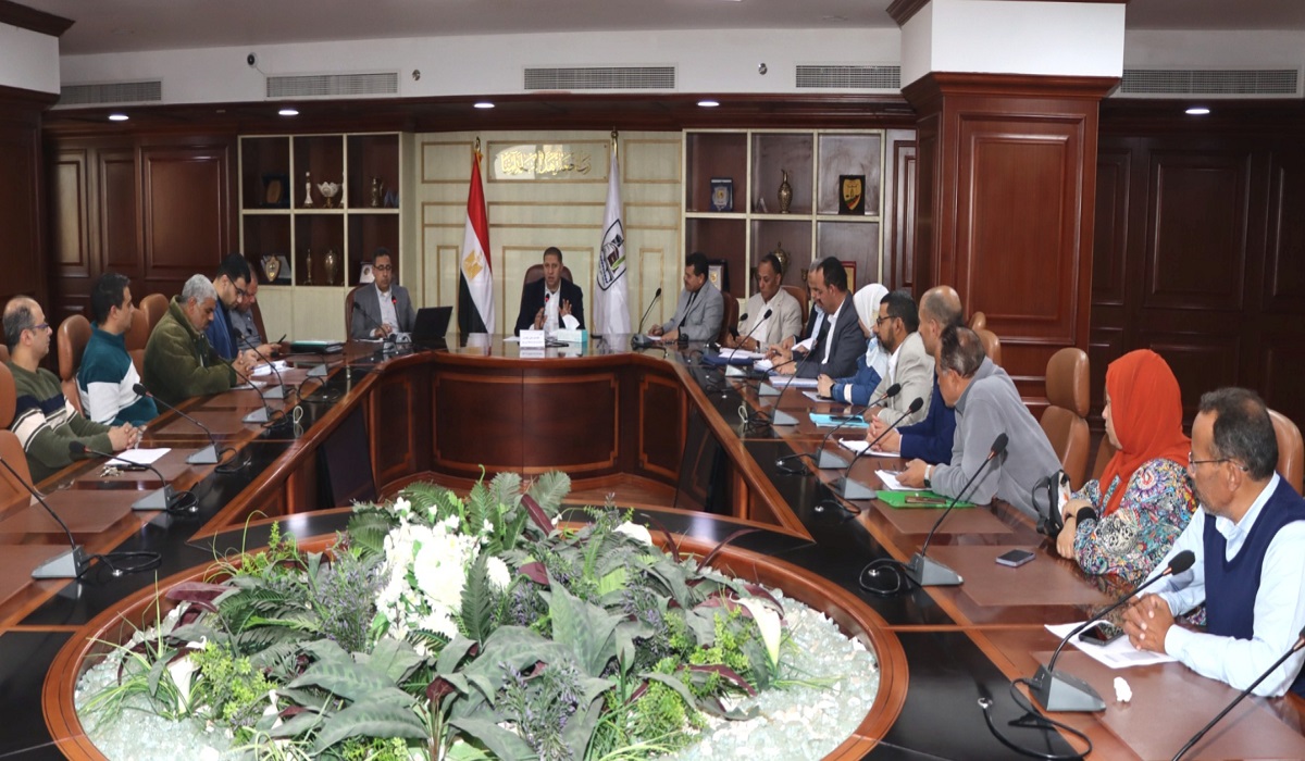 مناقشة مستجدات الموقف التنفيذي لمشروعات الخطة