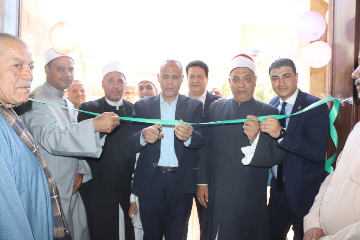 افتتاح مسجدين بقريتي بني غنيم وقاي بالواسطى واهناسيا