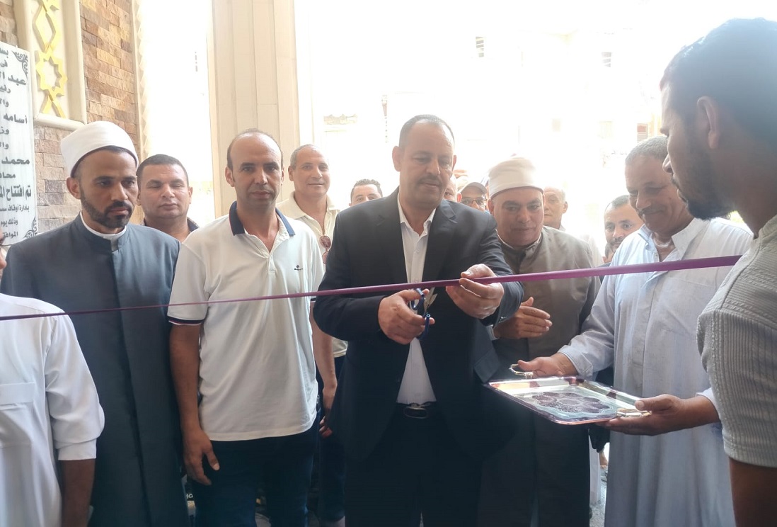 افتتاح المسجد الكبير بكوم النور بتكلفة 7 ملايين جنيهاً