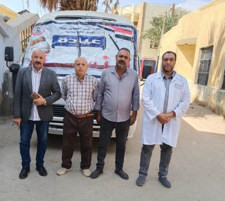تقديم 4000 خدمة طبية لأهالي إهناسيا الخضراء