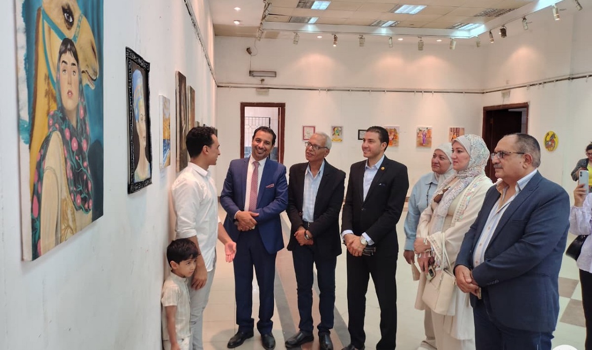 افتتاح معرض ارتجال للفنون التشكيلية لدعم الطاقات الشبابية